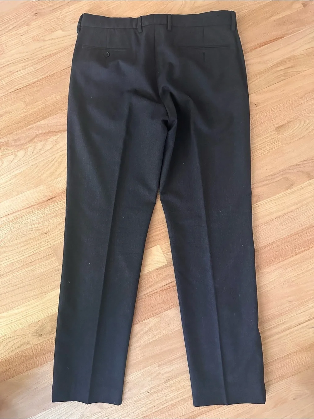 J. Crew Men's Bedford dark charcoal gray Dress slacks - Tailored Straight Leg